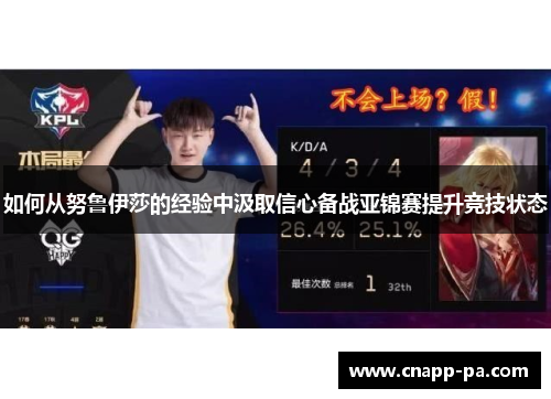 如何从努鲁伊莎的经验中汲取信心备战亚锦赛提升竞技状态